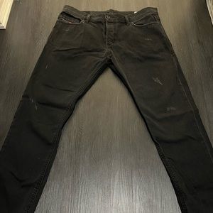 Diesel Black Tepphar Jeans